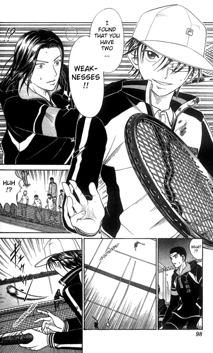 Prince of Tennis Chapter 39 page 10 - Chapter 39: 10-Minute Time Limit
