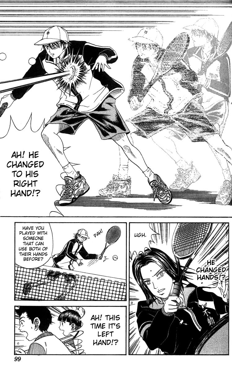 Prince of Tennis Chapter 39 page 11 - Chapter 39: 10-Minute Time Limit