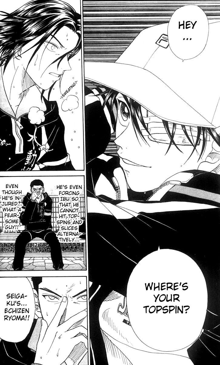 Prince of Tennis Chapter 39 page 16 - Chapter 39: 10-Minute Time Limit
