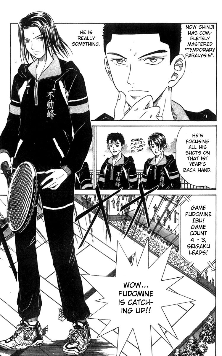 Prince of Tennis Chapter 39 page 7 - Chapter 39: 10-Minute Time Limit