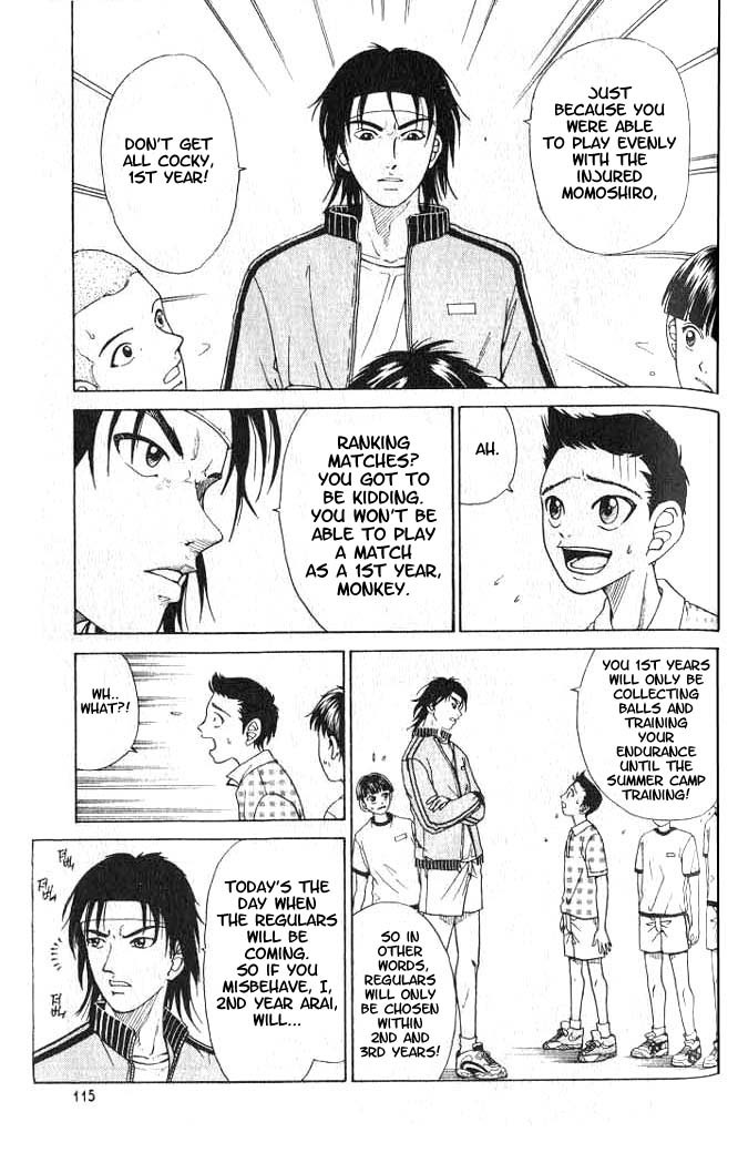 Prince of Tennis Chapter 4 page 7 - Chapter 4: A Declaration Of War