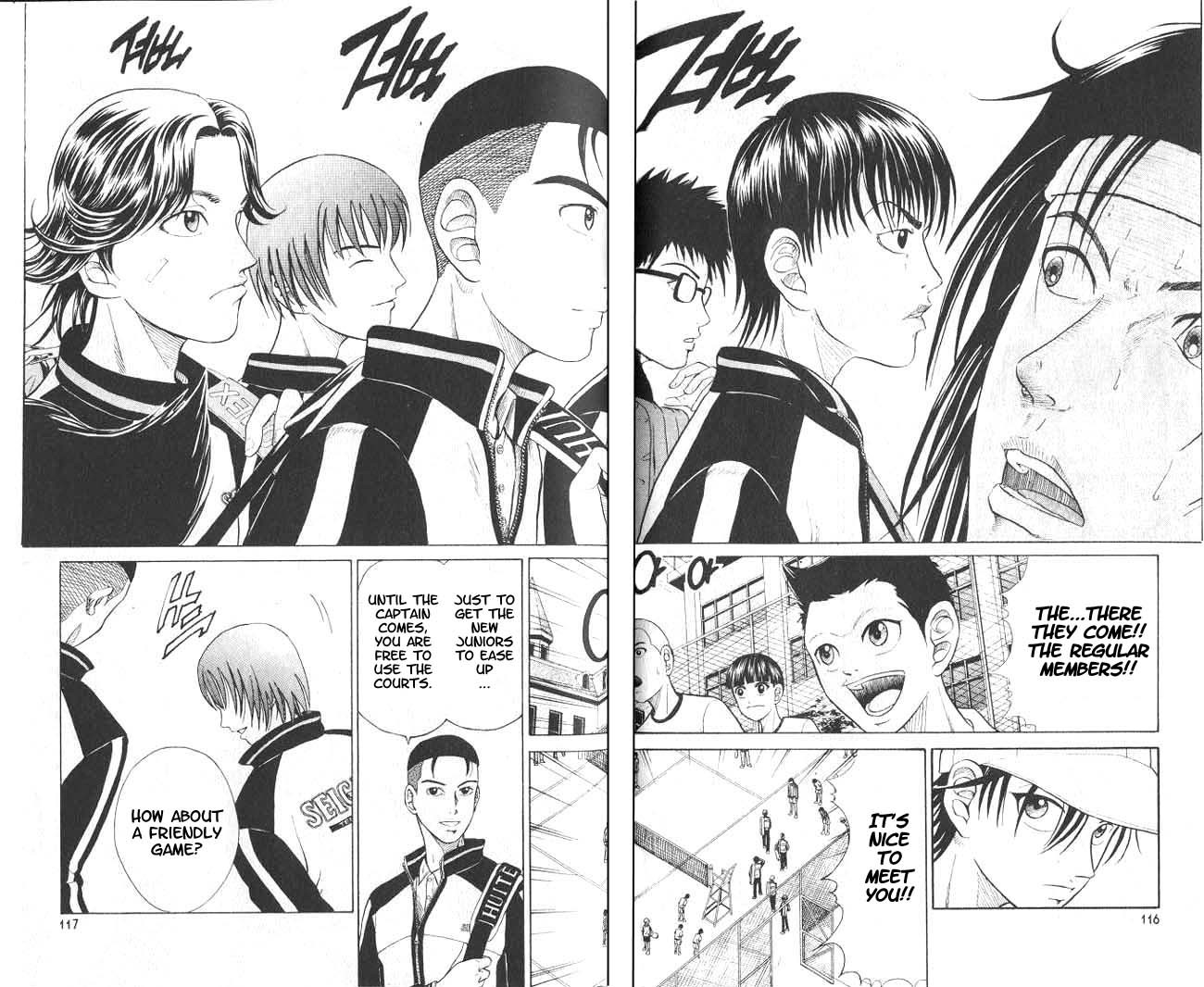 Prince of Tennis Chapter 4 page 8 - Chapter 4: A Declaration Of War
