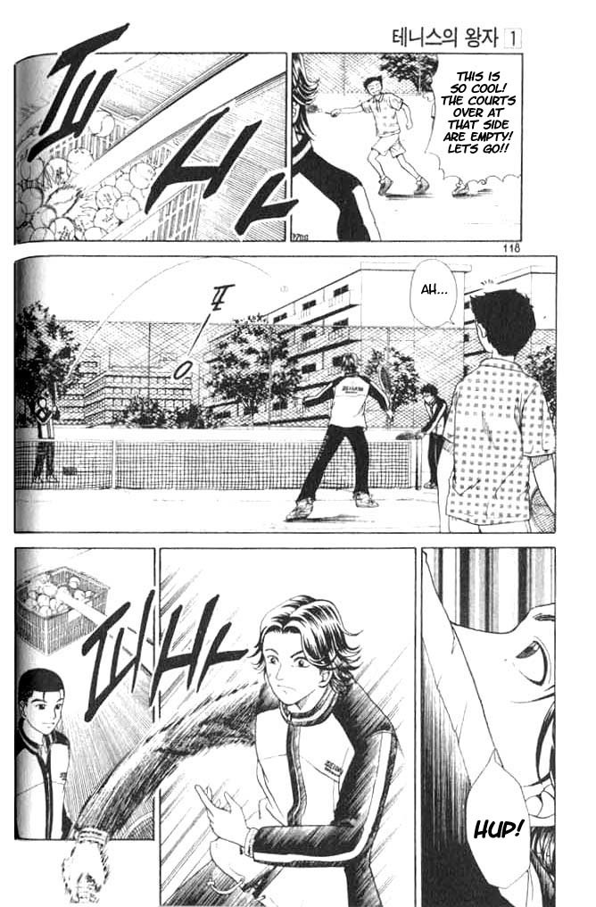 Prince of Tennis Chapter 4 page 9 - Chapter 4: A Declaration Of War