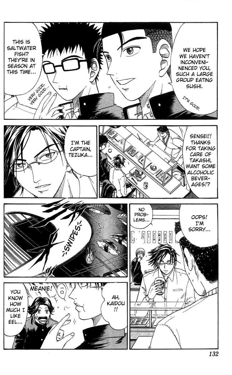 Prince of Tennis Chapter 41 page 4 - Chapter 41: At the Sushi Store - Go!