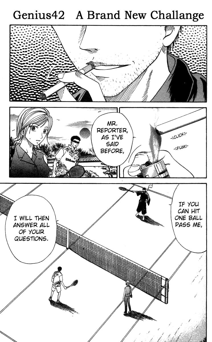 Prince of Tennis Chapter 42 page 1 - Chapter 42: A Brand New Challenge