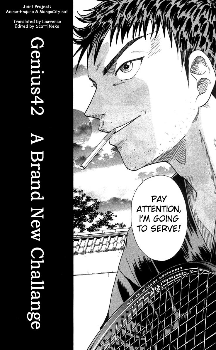 Prince of Tennis Chapter 42 page 2 - Chapter 42: A Brand New Challenge