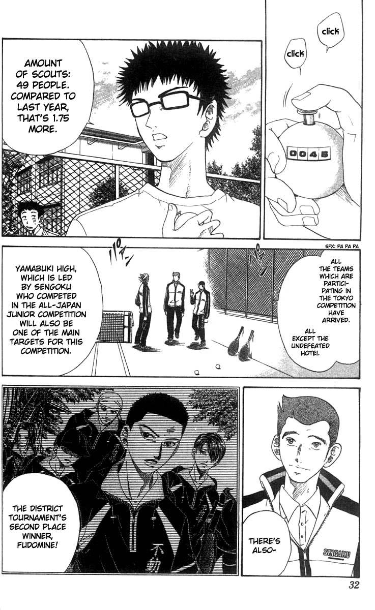 Prince of Tennis Chapter 44 page 4 - Chapter 44: 2 Weeks Before The Tokyo Tournament - The Preparation Of Each SChapter ..