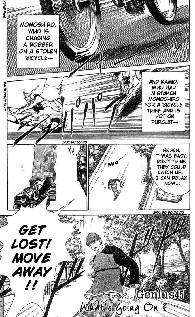 Prince of Tennis Chapter 45 page 1 - Chapter 45: What's Going On?