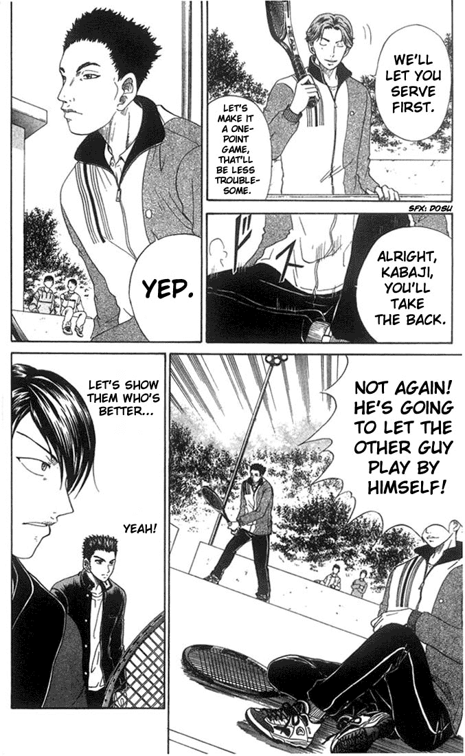 Prince of Tennis Chapter 45 page 10 - Chapter 45: What's Going On?