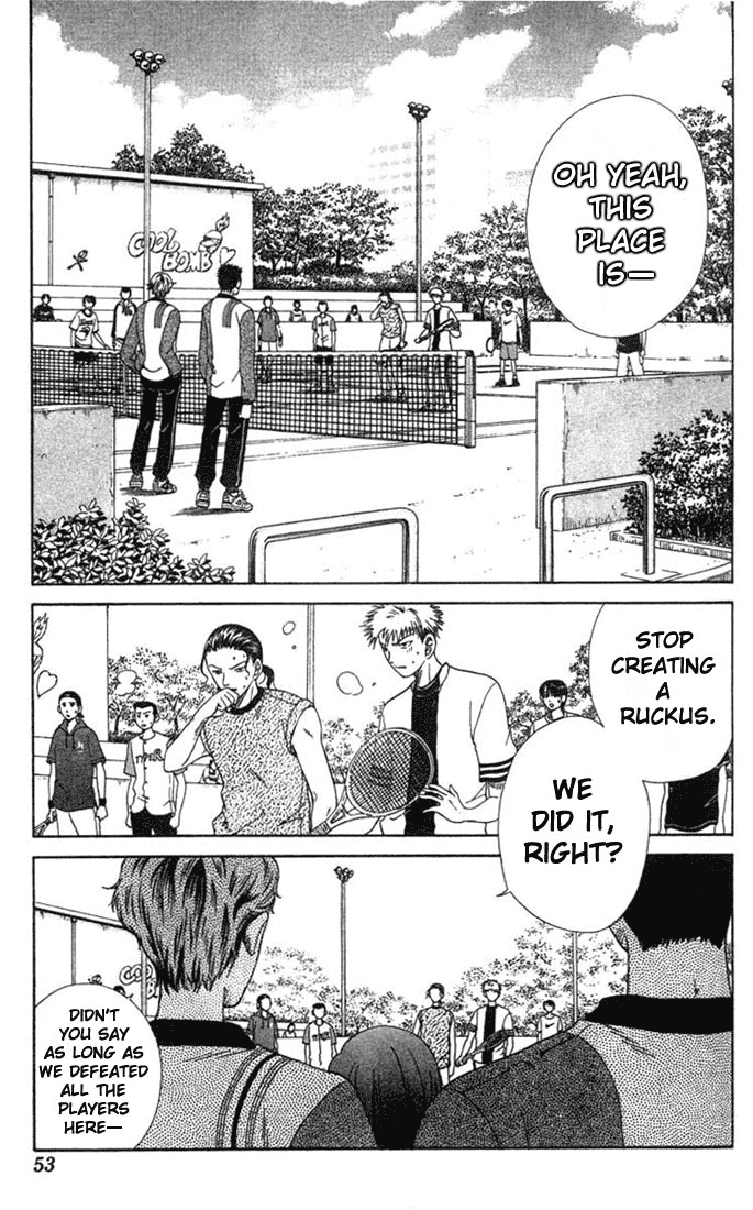 Prince of Tennis Chapter 45 page 5 - Chapter 45: What's Going On?