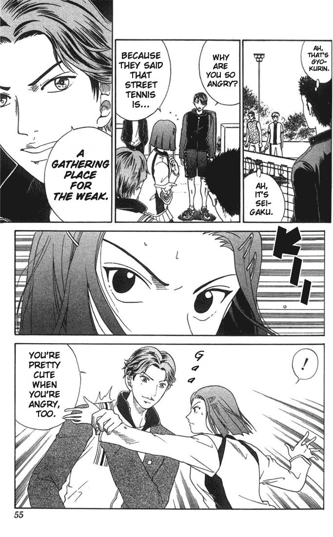 Prince of Tennis Chapter 45 page 7 - Chapter 45: What's Going On?