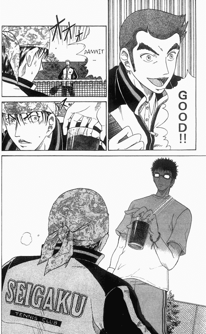 Prince of Tennis Chapter 46 page 10 - Chapter 46: Practice Heating Up! Half-court vs. Full-court, 5 Point Match 1
