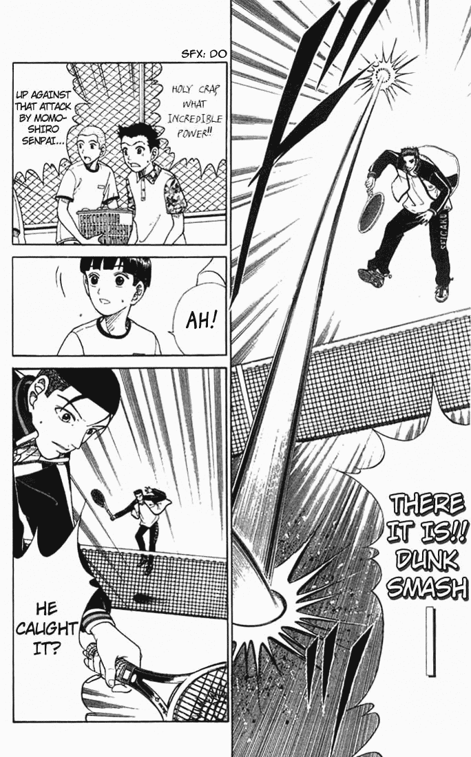 Prince of Tennis Chapter 46 page 14 - Chapter 46: Practice Heating Up! Half-court vs. Full-court, 5 Point Match 1