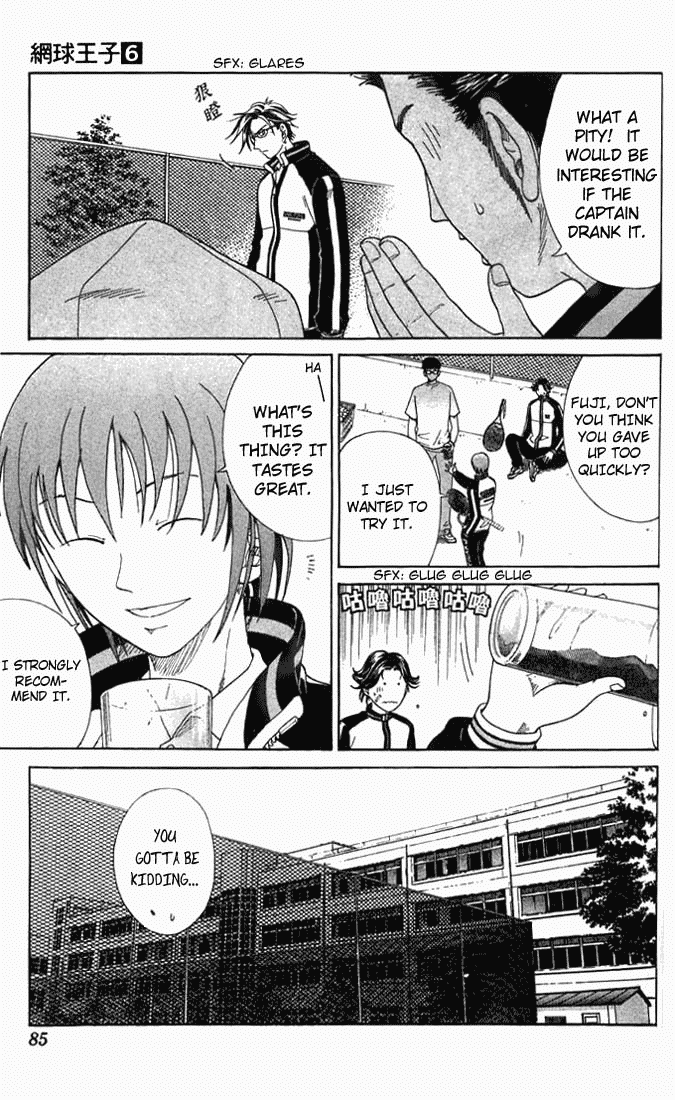 Prince of Tennis Chapter 46 page 17 - Chapter 46: Practice Heating Up! Half-court vs. Full-court, 5 Point Match 1