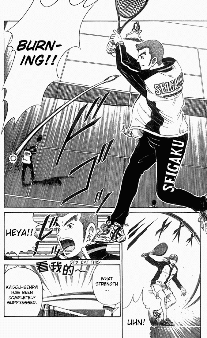 Prince of Tennis Chapter 46 page 8 - Chapter 46: Practice Heating Up! Half-court vs. Full-court, 5 Point Match 1