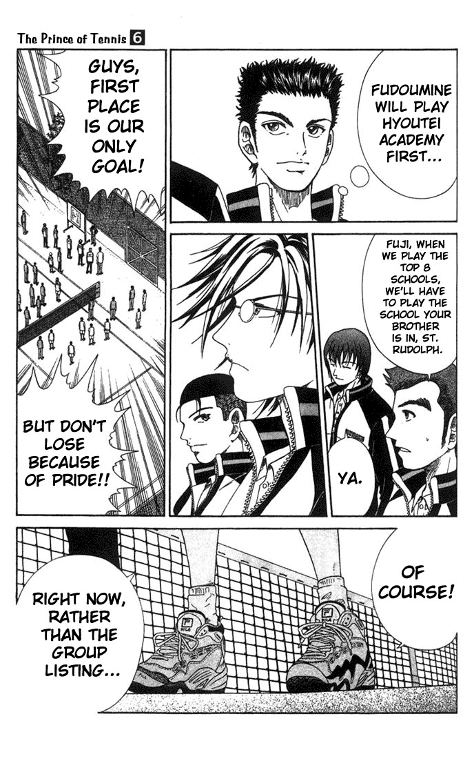 Prince of Tennis Chapter 47 page 16 - Chapter 47: Heated Training! Half-Court vs. Full-Court, A Match Of 5 Balls 2