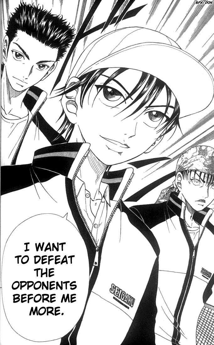 Prince of Tennis Chapter 47 page 17 - Chapter 47: Heated Training! Half-Court vs. Full-Court, A Match Of 5 Balls 2