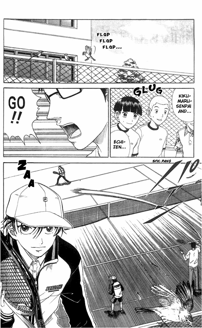 Prince of Tennis Chapter 47 page 2 - Chapter 47: Heated Training! Half-Court vs. Full-Court, A Match Of 5 Balls 2