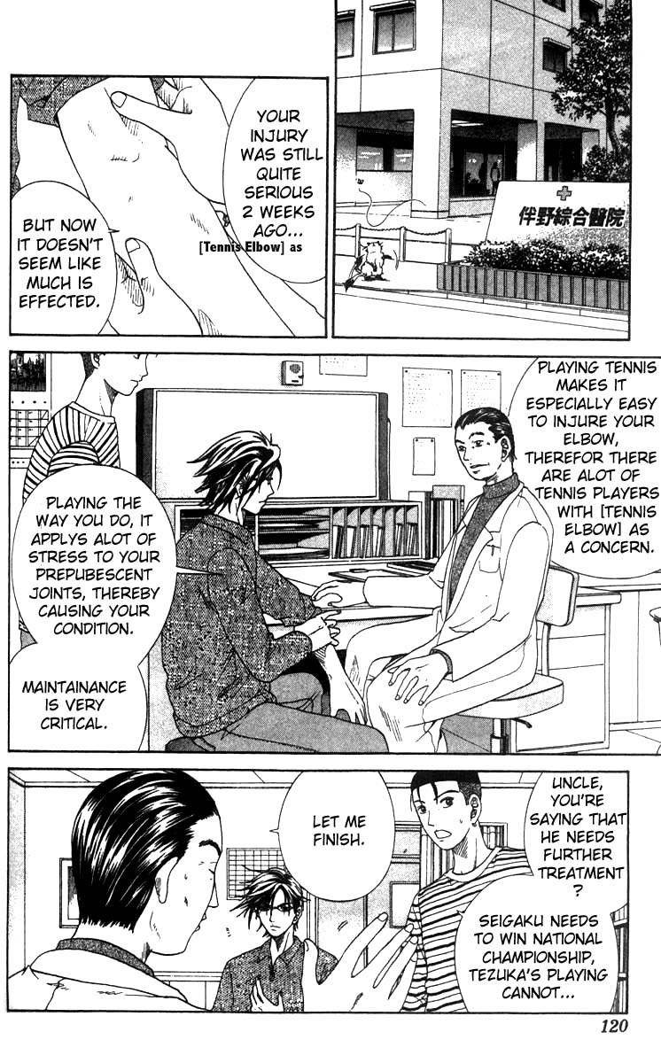 Prince of Tennis Chapter 48 page 12 - Chapter 48: The Day Before The Tokyo Tournament - Karupin's Big Venture -