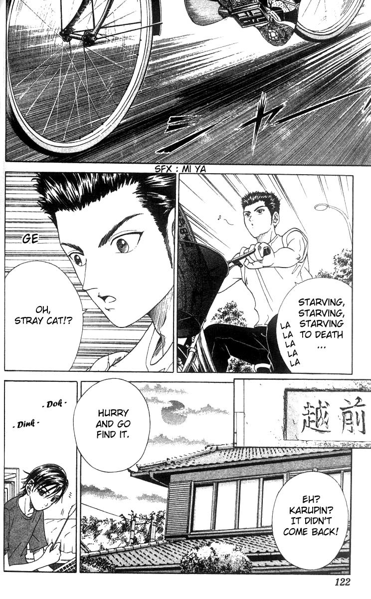 Prince of Tennis Chapter 48 page 14 - Chapter 48: The Day Before The Tokyo Tournament - Karupin's Big Venture -