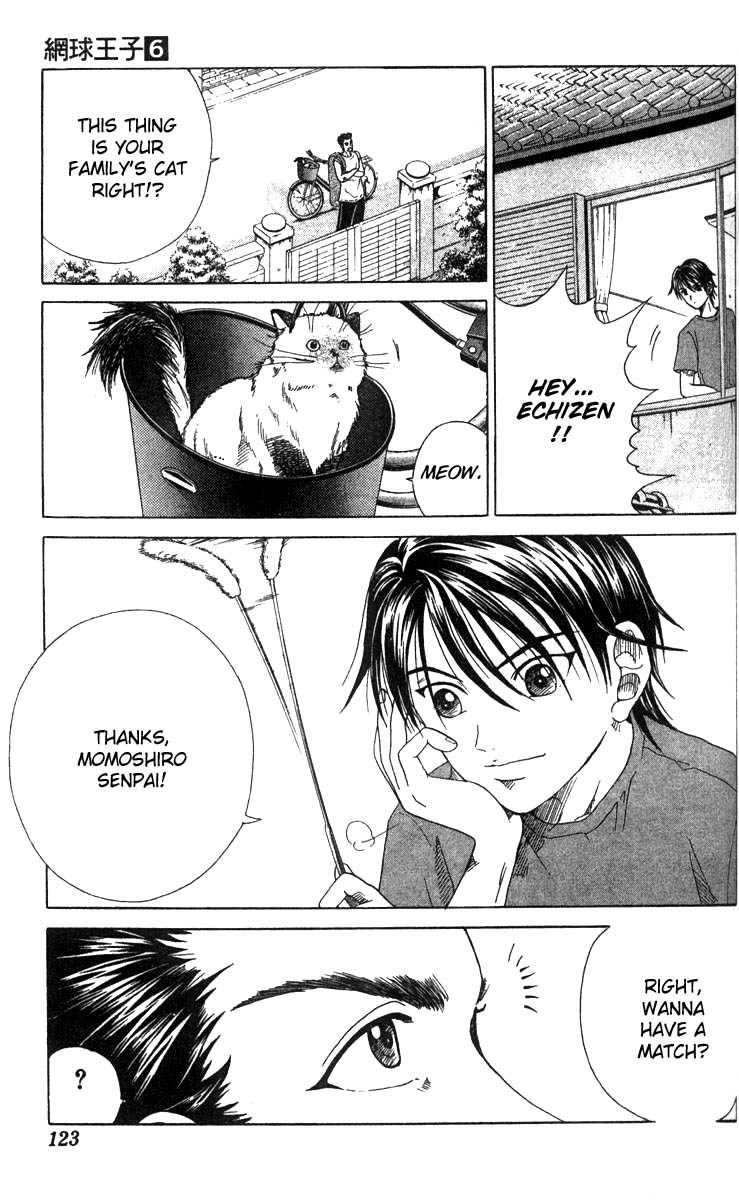 Prince of Tennis Chapter 48 page 15 - Chapter 48: The Day Before The Tokyo Tournament - Karupin's Big Venture -