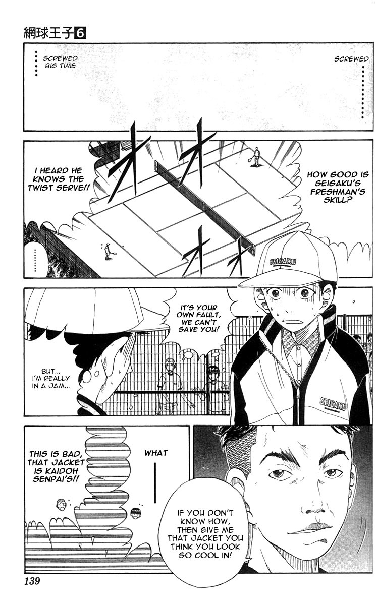 Prince of Tennis Chapter 49 page 11 - Chapter 49: Opening