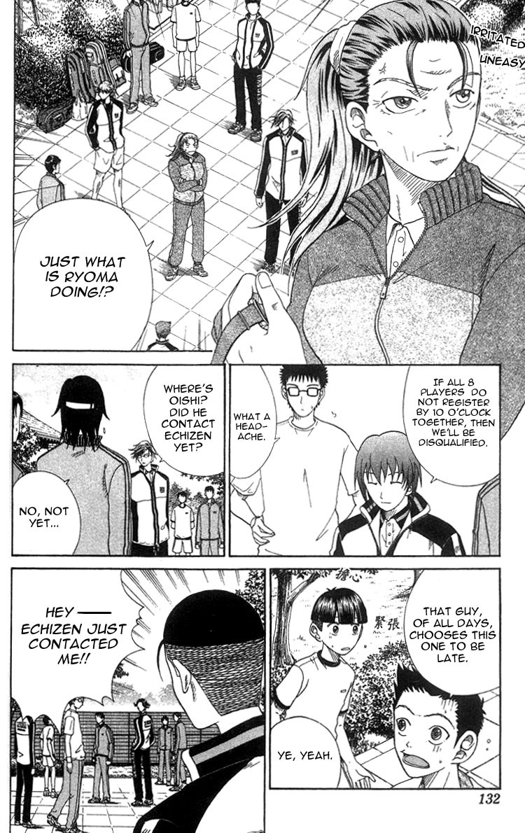 Prince of Tennis Chapter 49 page 4 - Chapter 49: Opening