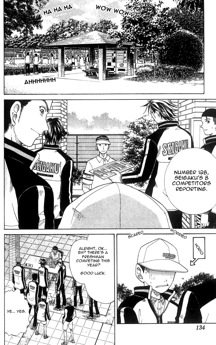 Prince of Tennis Chapter 49 page 6 - Chapter 49: Opening