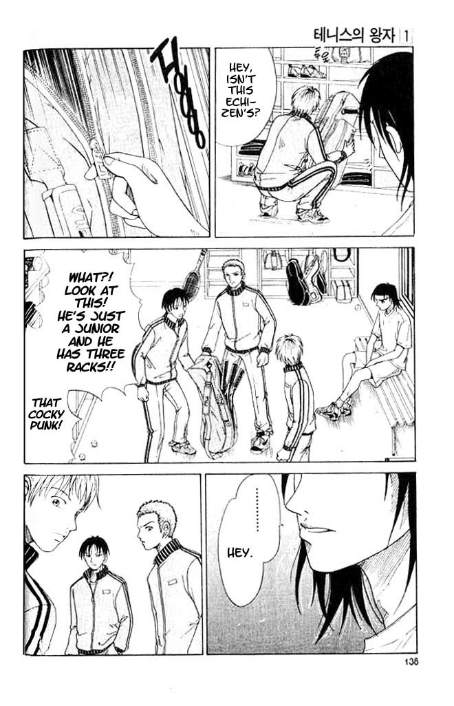Prince of Tennis Chapter 5 page 10 - Chapter 5: The Dusty Racket