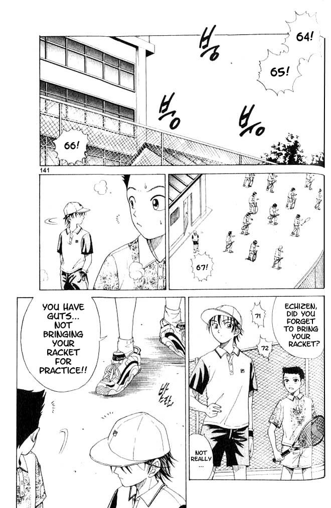 Prince of Tennis Chapter 5 page 13 - Chapter 5: The Dusty Racket