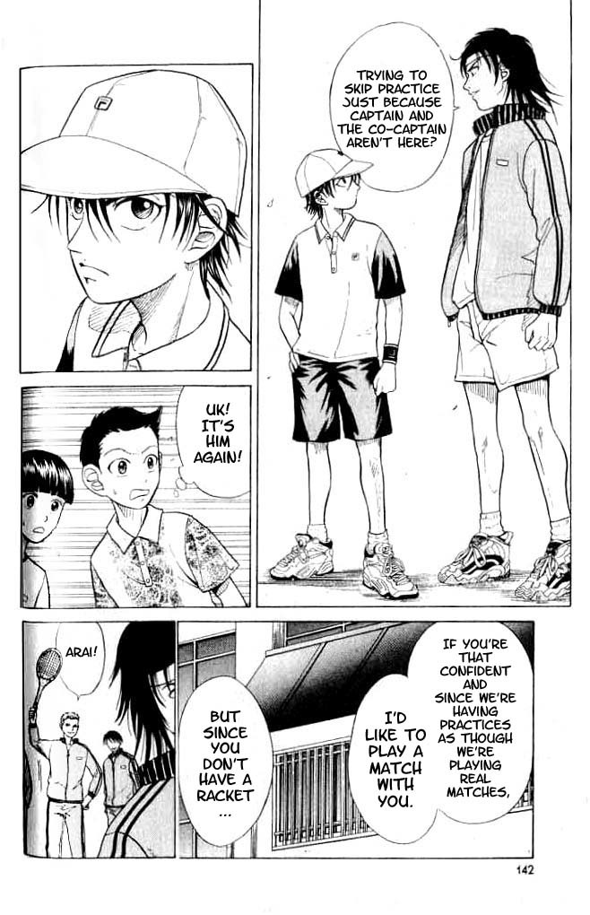 Prince of Tennis Chapter 5 page 14 - Chapter 5: The Dusty Racket