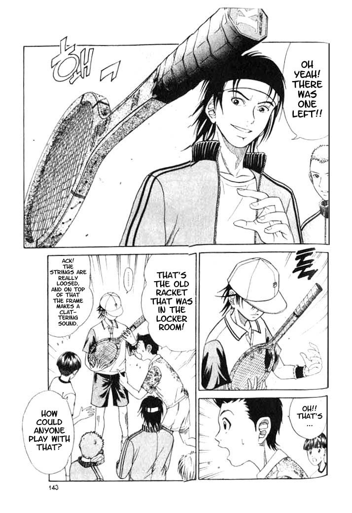 Prince of Tennis Chapter 5 page 15 - Chapter 5: The Dusty Racket