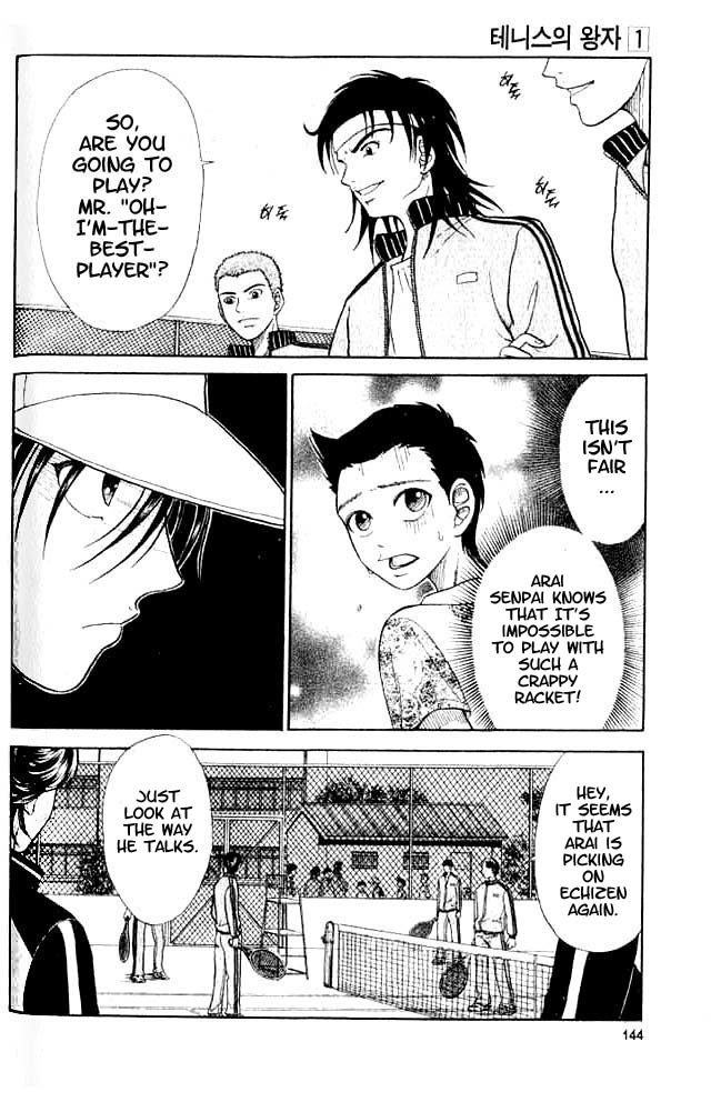 Prince of Tennis Chapter 5 page 16 - Chapter 5: The Dusty Racket