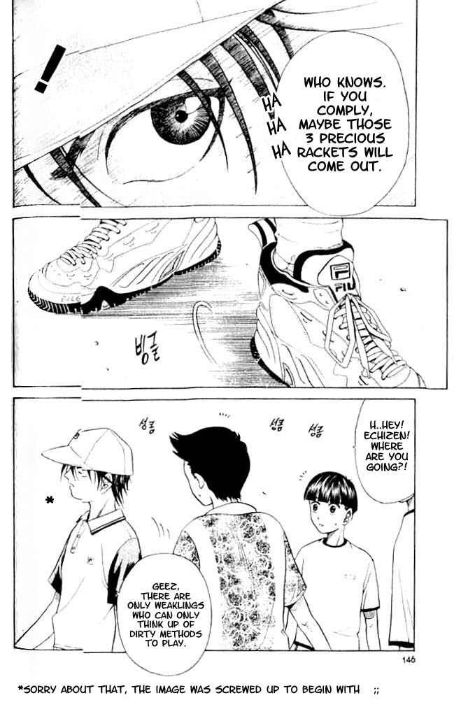 Prince of Tennis Chapter 5 page 18 - Chapter 5: The Dusty Racket