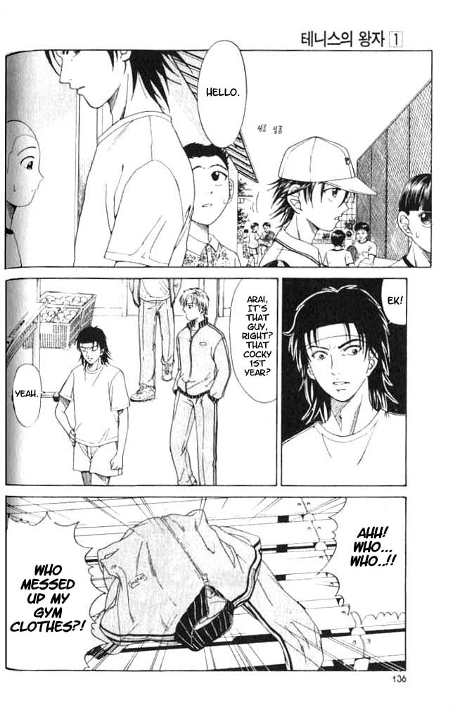 Prince of Tennis Chapter 5 page 8 - Chapter 5: The Dusty Racket