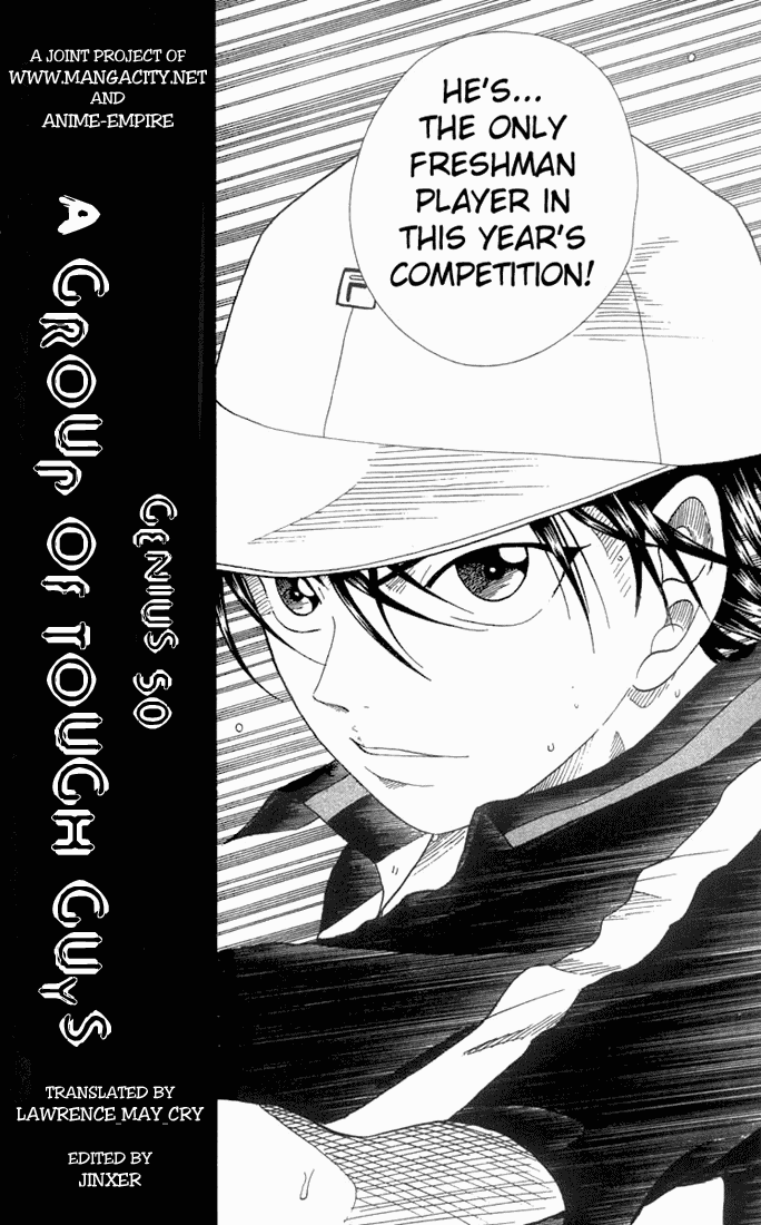 Prince of Tennis Chapter 50 page 2 - Chapter 50: A Group Of Tough Guys