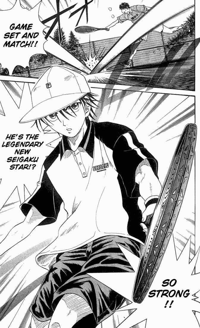 Prince of Tennis Chapter 50 page 3 - Chapter 50: A Group Of Tough Guys