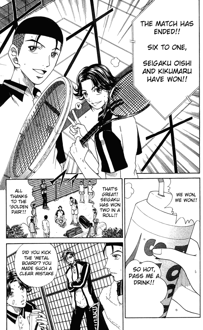 Prince of Tennis Chapter 51 page 8 - Chapter 51: Contact Beneath The Surface Of The Water