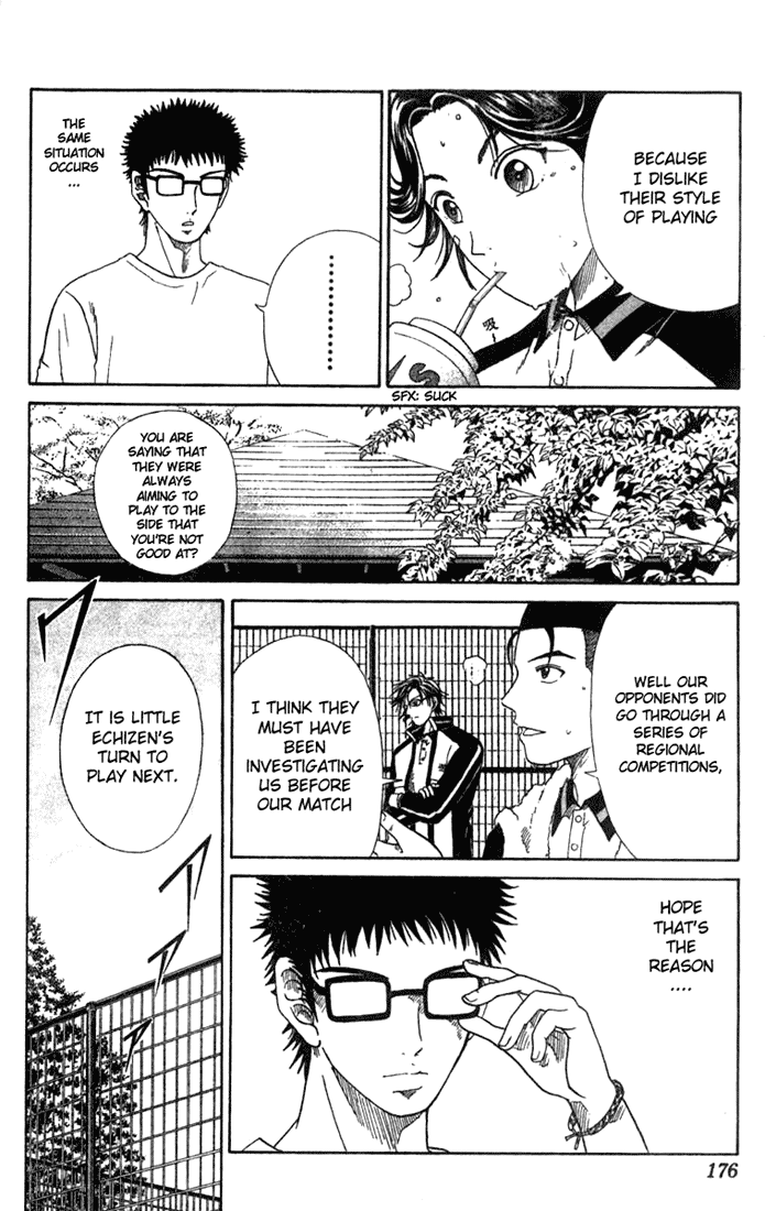 Prince of Tennis Chapter 51 page 9 - Chapter 51: Contact Beneath The Surface Of The Water
