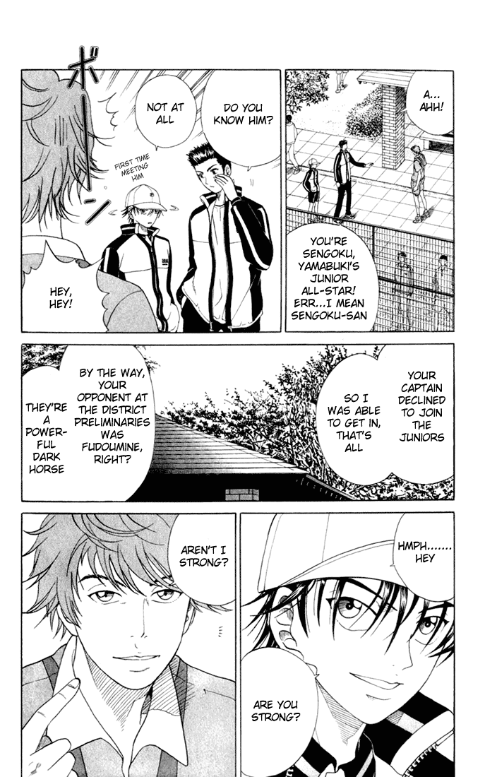 Prince of Tennis Chapter 52 page 11 - Chapter 52: Best 8 Assembled!