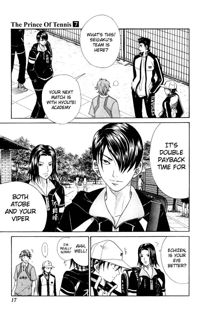 Prince of Tennis Chapter 52 page 12 - Chapter 52: Best 8 Assembled!
