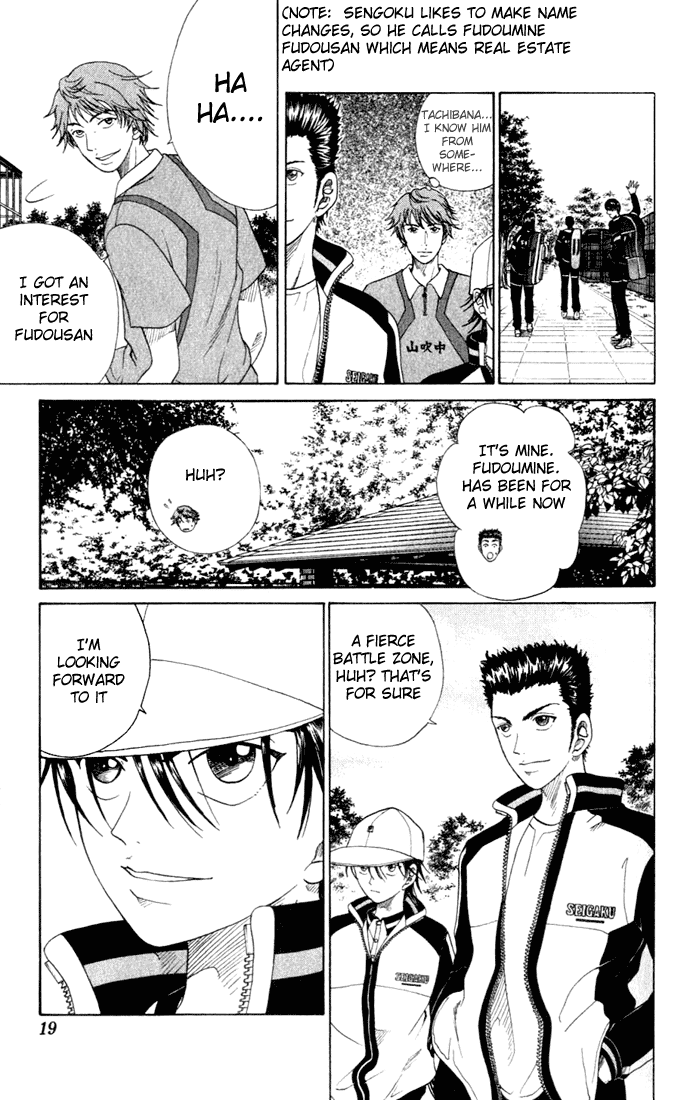 Prince of Tennis Chapter 52 page 14 - Chapter 52: Best 8 Assembled!