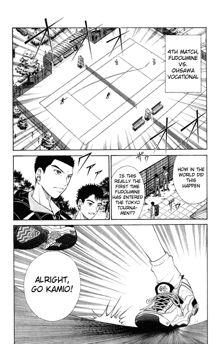 Prince of Tennis Chapter 52 page 3 - Chapter 52: Best 8 Assembled!
