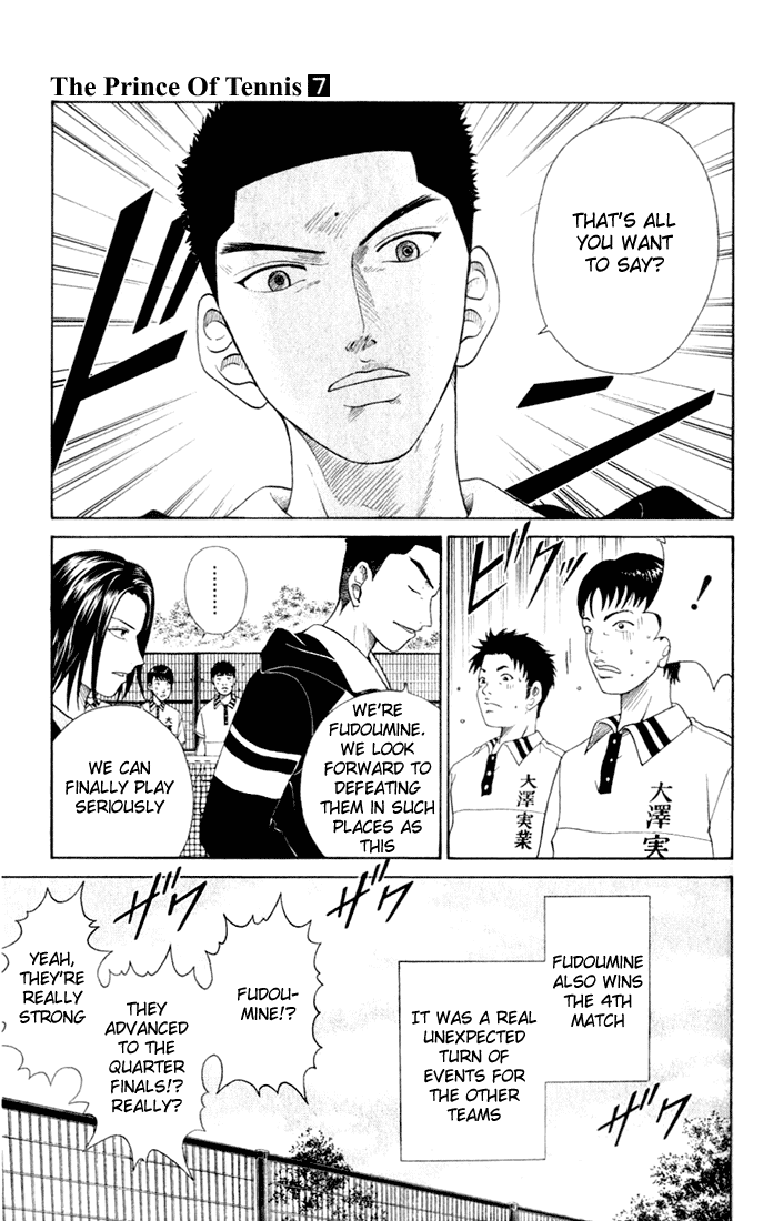 Prince of Tennis Chapter 52 page 8 - Chapter 52: Best 8 Assembled!