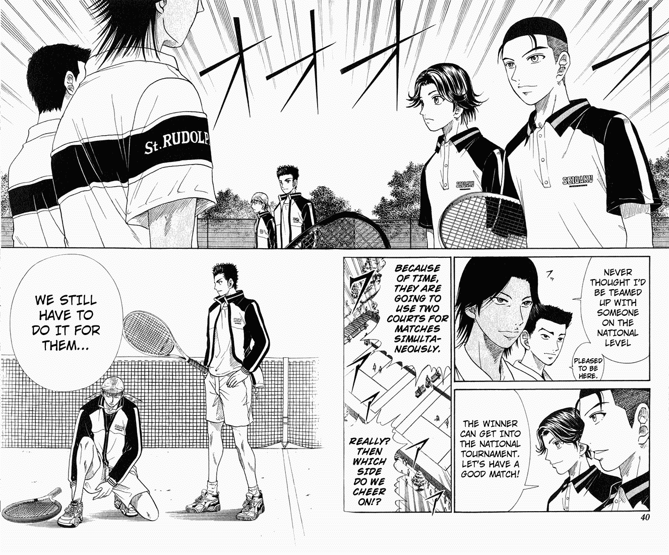 Prince of Tennis Chapter 53 page 15 - Chapter 53: Dark Cloud