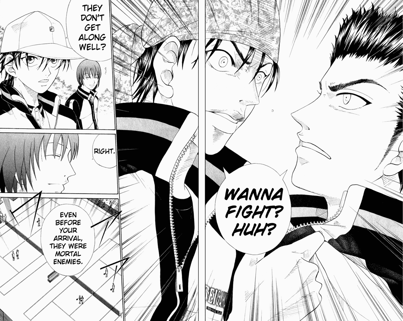 Prince of Tennis Chapter 53 page 18 - Chapter 53: Dark Cloud