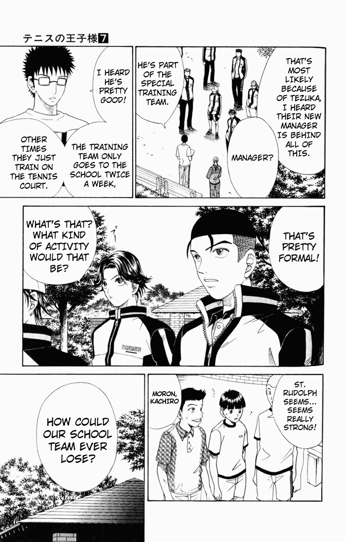 Prince of Tennis Chapter 53 page 6 - Chapter 53: Dark Cloud