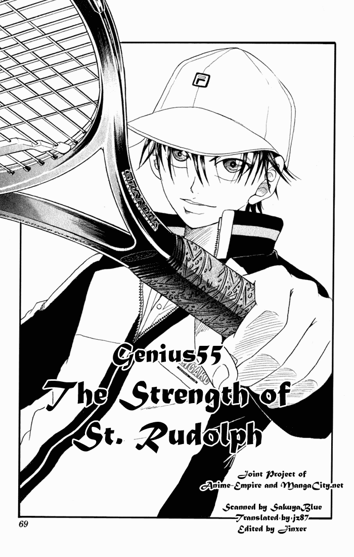 Prince of Tennis Chapter 55 page 2 - Chapter 55: The Strength Of St.Rudolph