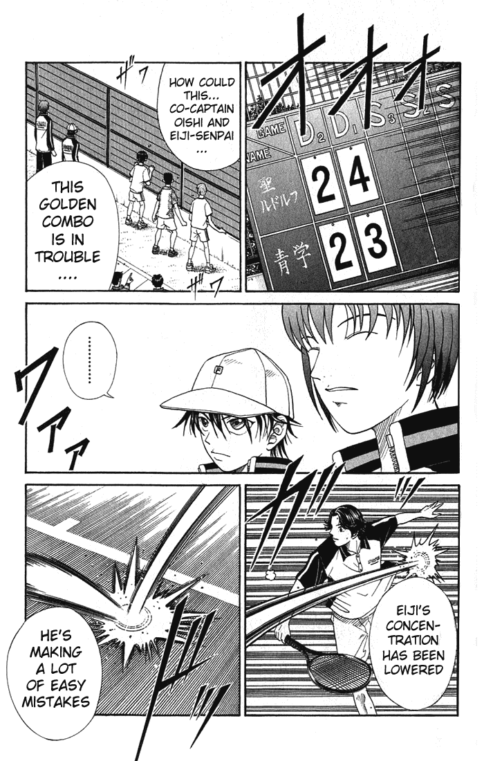 Prince of Tennis Chapter 56 page 10 - Chapter 56: Akazawa Magic