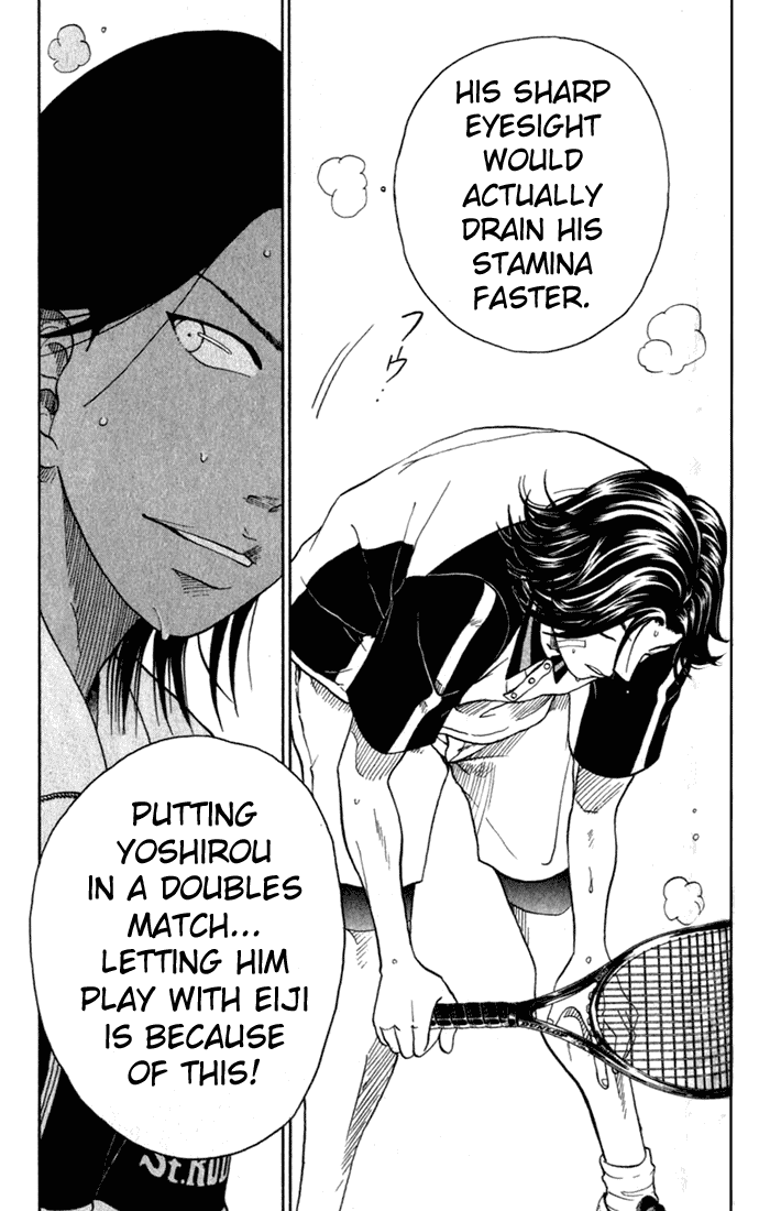 Prince of Tennis Chapter 56 page 18 - Chapter 56: Akazawa Magic